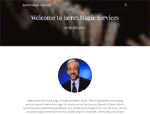 Tablet Screenshot of martinjarret.com
